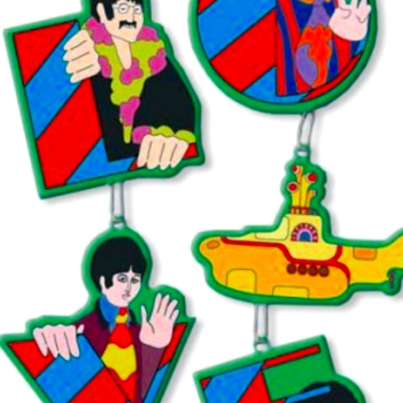 Holiday Beatles Yellow Submarine Ornament Set Poshmark
